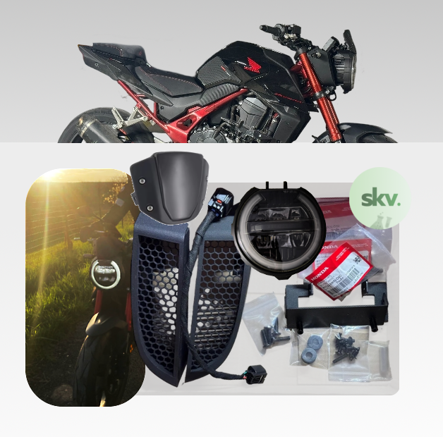 Neoretro conversion kit CB 750 Hornet with headlight USED CB650R #5 GRADE C